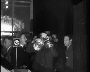 Dixie: Dixie Dean Holding the FA Cup With Other Everton