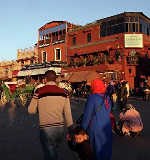 Madinah: Djemma el Fna square, Marrakech, Morocco