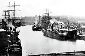 Penarth: The Dock, Penarth early 1900's