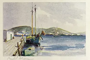Grenfell: The Dock at St. Anthony, Labrador and Newfoundland