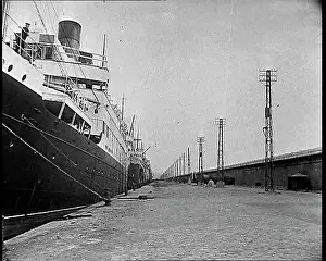 Docked: A Docked Merchant Ship in Occupied Europe