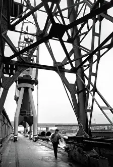 Docklands: Docklands development, London, England. Preserved and listed