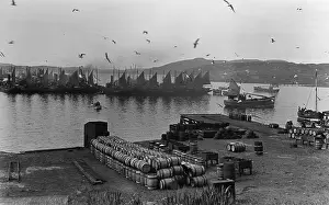 Barra: Docks at Barra, Outer Hebrides, Scotland