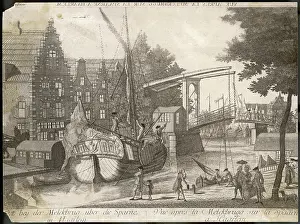 Bascule: DOCKS AT HAARLEM C18TH