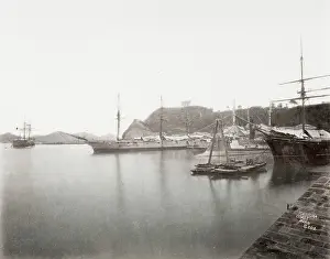 Yokosuka: Docks and ships at Yokosuka, Japan