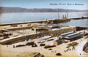 Wharfs: Docks and Workshops at Gibraltar