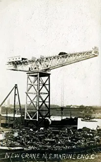 Dockside: Dockside Crane built by North East Marine Engineering, Sunde