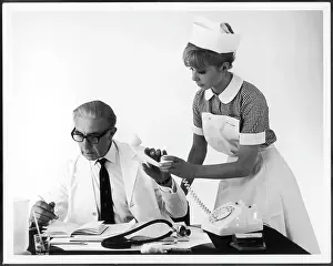 Appointments: DOCTOR CHECKS HIS DIARY
