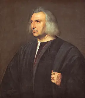 Vecello: The Doctor of Parma, by Titian