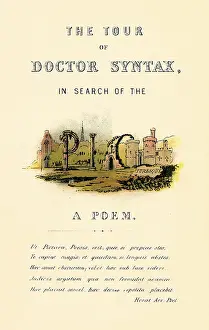 Rowlandson: Doctor Syntax in search of the Picturesque