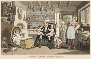 Rowlandson: Doctor Syntax turned nurse