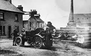 Davids: Doctor's car, St Davids, Pembrokeshire, South Wales