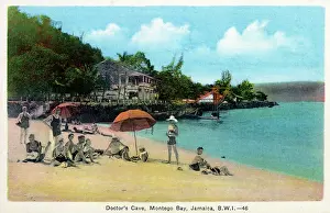 B.w.i: Doctor's Cave, Montego Bay, Jamaica