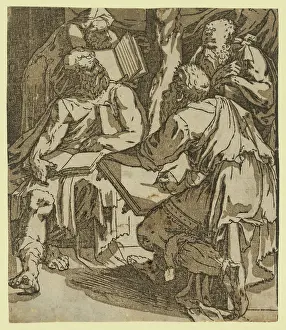 Scholarly: Four doctors of the church(?)