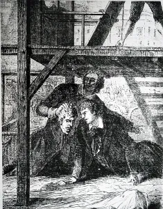 1803: Doctors at Mayence collecting the head of an executed