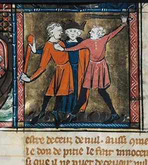 Chretienne: Doctrine chretienne (13th. c). Fol. 64: Representation