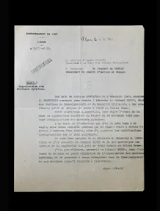 Comite: Document, Service Historique de La Defense, Chateau