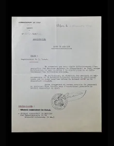 Comite: Document, Service Historique de La Defense, Chateau