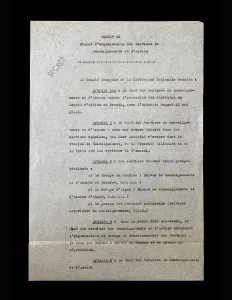 Typewritten: Document, Service Historique de La Defense, Chateau