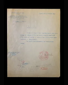 Typewritten: Document, Service Historique de La Defense, Chateau