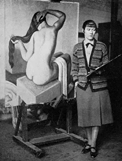Procter: Dod Procter photographed at her studio in Newlyn, Cornwall