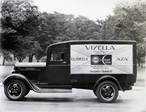 Vans: Dodge Brothers van advertising Viyella