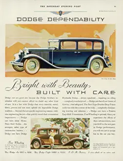 Thrill: Dodge Motor Car Advertisement