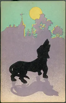 Howls: DOG BAYS AT FULL MOON