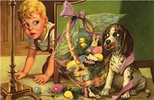 Feasting: Dog Caught Stealing