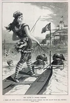Spin: Dog-Drawn Catamaran