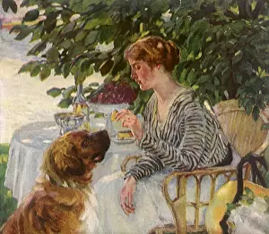 Snack: Dog Getting Snack from the Table