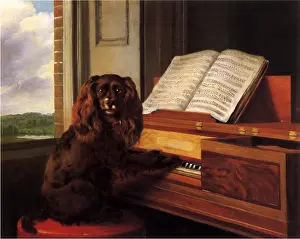 Reinagle: Dog Playing Piano