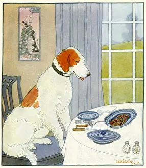 Intently: Dog Resists Temptation