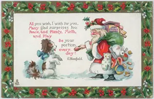 Hasnt: DOG AND SANTA