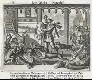 1503: DOGS SET ON NATIVES