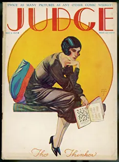 Ponders: Doing the Crossword - 1925