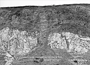 Cavehill: Dolerite Dyke Traversing the Chalk and Basalts, Cavehill Qua