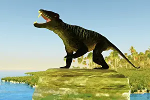 Synapsid: Doliosauriscus carnivore lets out a roar
