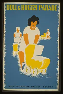 Buggy: Doll & buggy parade - WPA recreation project, Dist. No. 2 Do