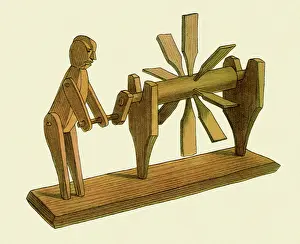 Plaything: Doll Turning Wheel