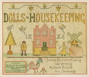 Sampler: Dolls House Sampler - 1884