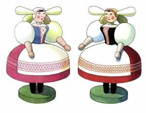 Bodice: Dolls in Native Costume