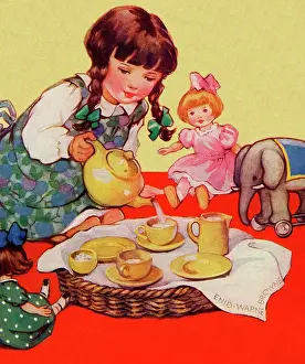Warne: Dolls tea party