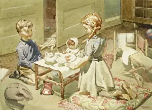 Kneels: A dolls tea party