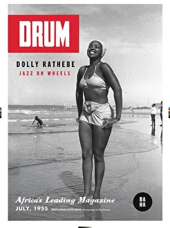Herbertas: Dolly Rathebe, Drum Cover, July 1955