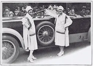 Longchamps: The Dolly Sisters in Paris