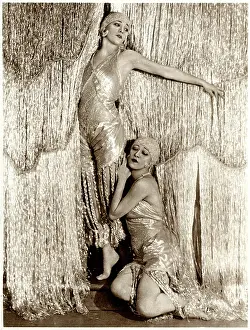 Pavillion: The Dolly Sisters performing their Persian Dance 1921