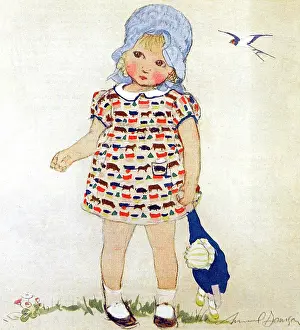 Sunhat: Dolly's Tired by Muriel Dawson