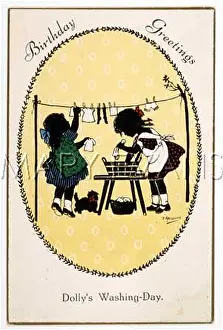 Dollys: DOLLY'S WASHING DAY