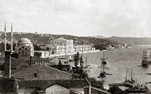 Constaninople: Dolmabache Palace, Constaninople, (Istanbul) Turkey circa 18